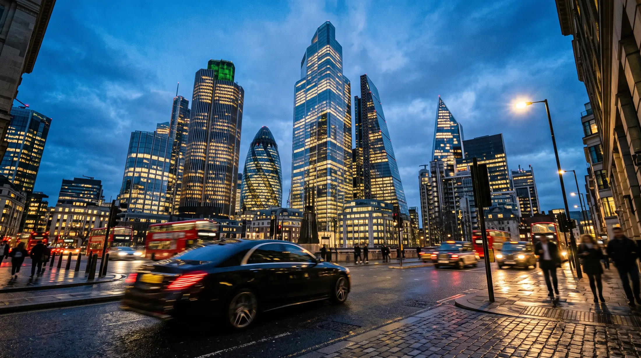 Chauffeur service in City of London