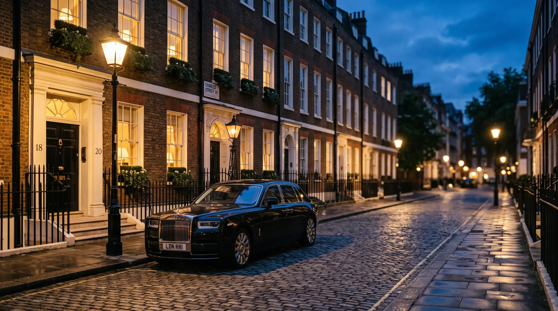 Chauffeur service in Mayfair